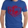 Astonix Clothing Men's Crown Lion Logo T-Shirt, Pre-Shrunk F...