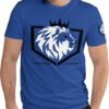 Astonix Clothing Men's Crown Lion Logo T-Shirt, Pre-Shrunk F...