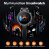 Military Smart Watch for Men (Answer/Make Call), 1,85" HD To...