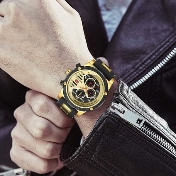 AIMES Mens Watches for Men Casual Chronograph Waterproof Spo...