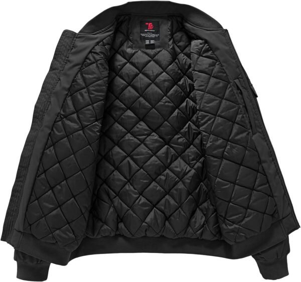 BGOWATU Men's Jacket Windproof Quilted Bomber Jackets Casual...