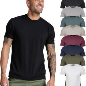 INTO THE AM Mens T Shirt - Short Sleeve Crew Neck Soft Fitte...