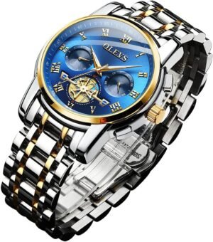 OLEVS Mens Watches Fashion Casual Analog Quartz Watch Waterp...