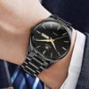 OLEVS Classic Men Watches with Date,Stainless Steel Man Watc...
