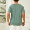 Mens Henley Shirts Short Sleeve Casual Classic Cotton T-Shir...