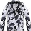 OTU Men's Lightweight Waterproof Hooded Rain Jacket Outdoor ...