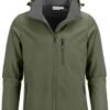 33,000ft Men's Softshell Jacket with Hood Fleece Lined Windb...