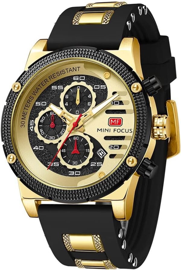 AIMES Mens Watches for Men Casual Chronograph Waterproof Spo...