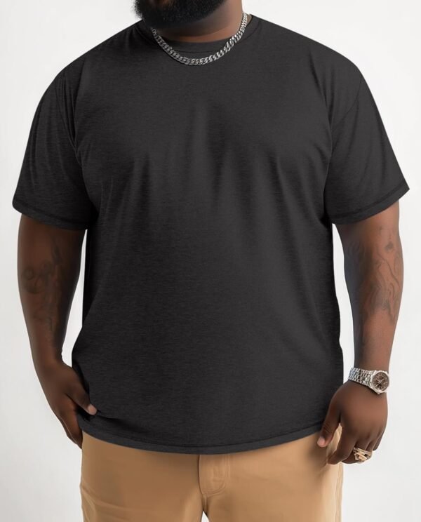 3 Pack Men's Big and Tall T-Shirts, Crew Neck Cotton Short S...