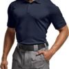 CQR Men's Polo Shirts, Tactical Short Sleeve Golf Performanc...