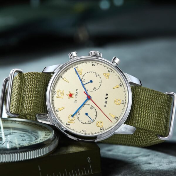 Mens Watches 1963 40mm Manual Winding Seagull ST1901 Movemen...