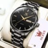 OLEVS Classic Men Watches with Date,Stainless Steel Man Watc...