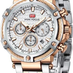 MF MINI FOCUS Business Men Watches (Chronograph/Waterproof/L...