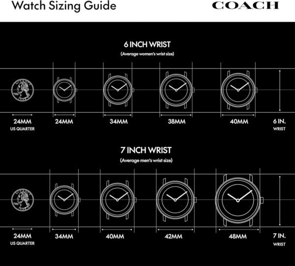 Coach Elliot Men's Watch| Contemporary Elegance with Signatu...