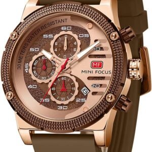 AIMES Mens Watches for Men Casual Chronograph Waterproof Spo...