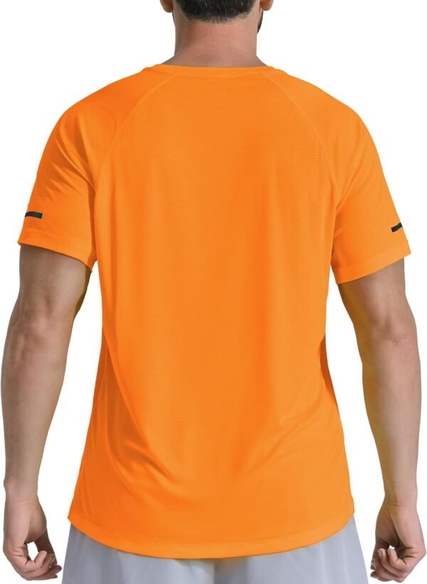 Men's Summer Short Sleeve Shirts Quick Dry Workout Lightweig...
