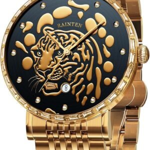 Mens Automatic Watch, Luxury Watches for Men, Stainless Stee...