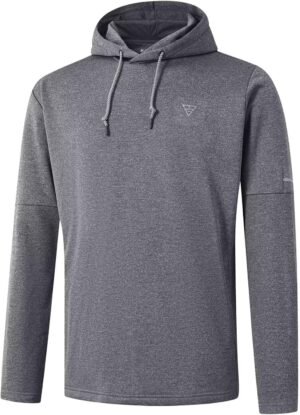 M MAELREG Hoodies for Men Golf Fleece Hooded Sweatshirts Dry...