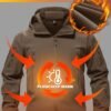 TACVASEN Men's Special Ops Military Tactical Rain Jackets Wi...