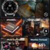 DREMAC 48mm Rugged Military Smart Watches for Men - GPS/Baro...