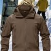 TACVASEN Men's Special Ops Military Tactical Rain Jackets Wi...