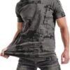KLIEGOU Mens Hipster Hiphop Tees - Fashion Print T-Shirts
