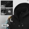 33,000ft Men's Softshell Jacket with Hood Waterproof Windbre...
