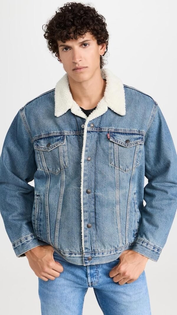 Levi's Men's Fable Sherpa Trucker Jacket