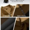 HYPESTFIT Mens Lightweight Jacket Casual Bomber Jacket Color...