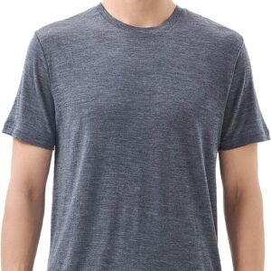 Merino Protect 100% Merino Wool T Shirts for Men Odor Resist...