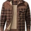 Mr.Stream Men's Outdoor Casual Vintage Long Sleeve Plaid Fla...