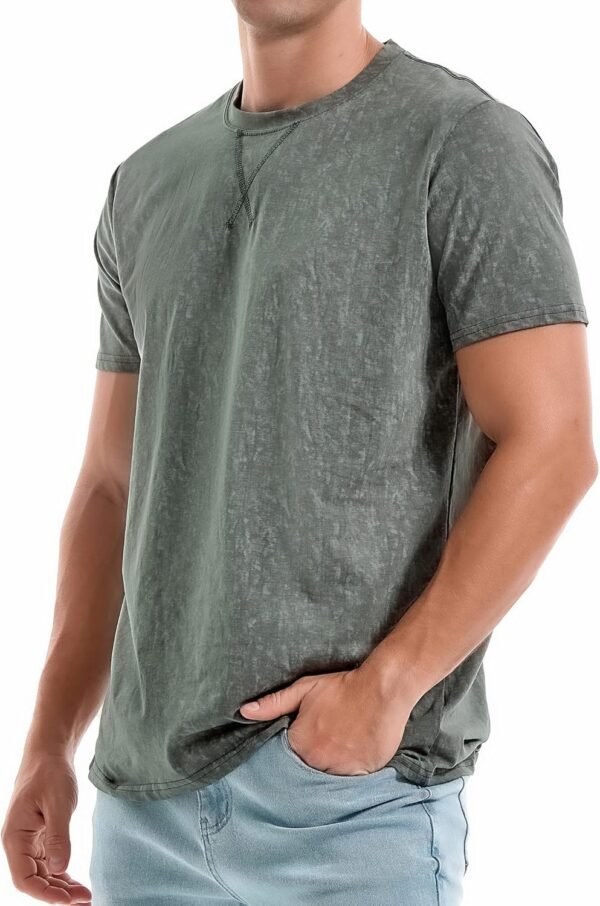 KLIEGOU Men's T-Shirts - Premium Cotton Crew Neck Tees S - 4...
