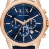 A|X Armani Exchange Chronograph Dress Watch for Men with Sta...