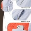 KEFITEVD Men's Jacket Casual Windproof Bomber Jackets Full Z...