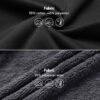 SCODI Hoodies for Men Heavyweight Fleece Sweatshirt - Full Z...