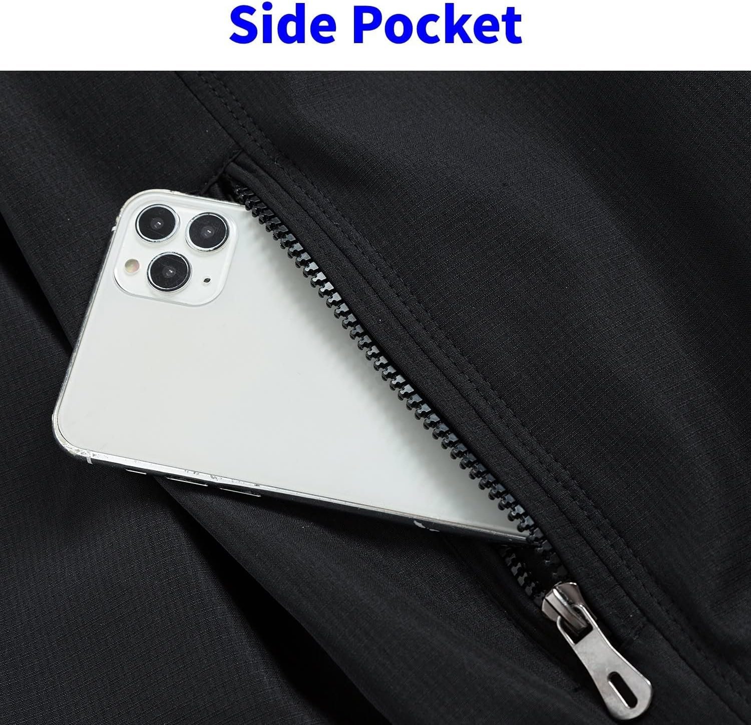 TLZC Men's Casual Jacket Outdoor Windbreaker Lightweight Sof... - Image 4