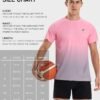 Men's Swim Shirts Rash Guard Short Sleeve UPF 50+ UV Sun Pro...