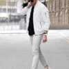 TACVASEN Men's Bomber Jacket Lightweight Casual Spring Fall ...