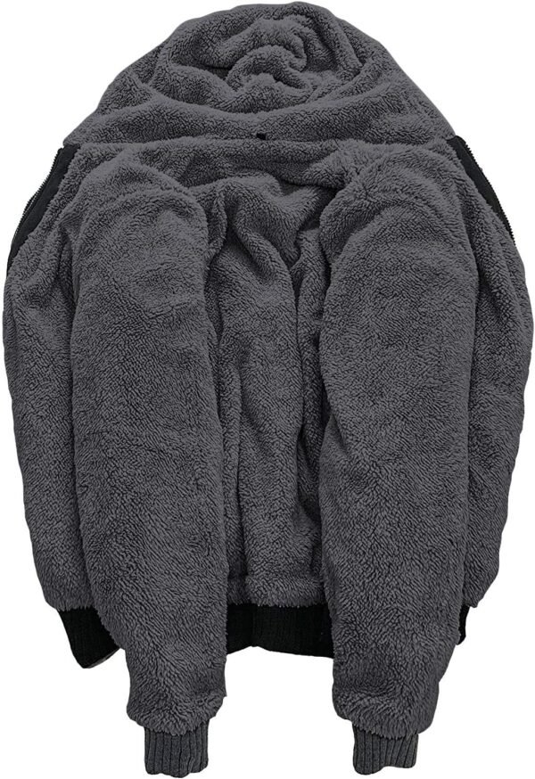 ZITY Men's Zip Up Hoodie Heavyweight Winter Sweatshirt Fleec...