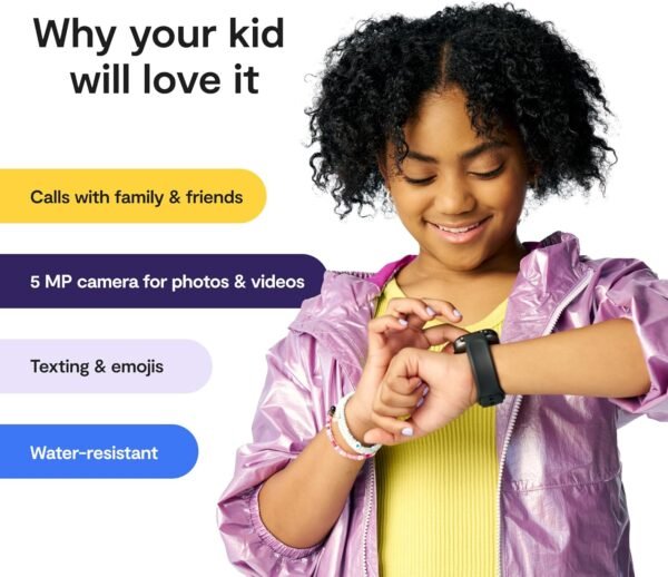 Bark Watch - Safest Smart Watch for Kids - Talk and Text - G...