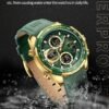 NAVIFORCE Men's Military Digital Watches Analog Quartz Water...