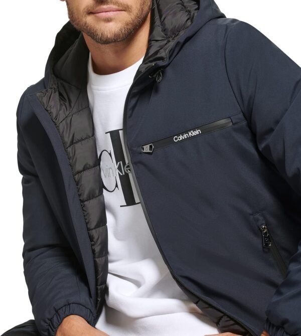 Calvin Klein Men's Hooded Windbreaker