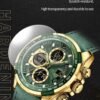 NAVIFORCE Men's Military Digital Watches Analog Quartz Water...