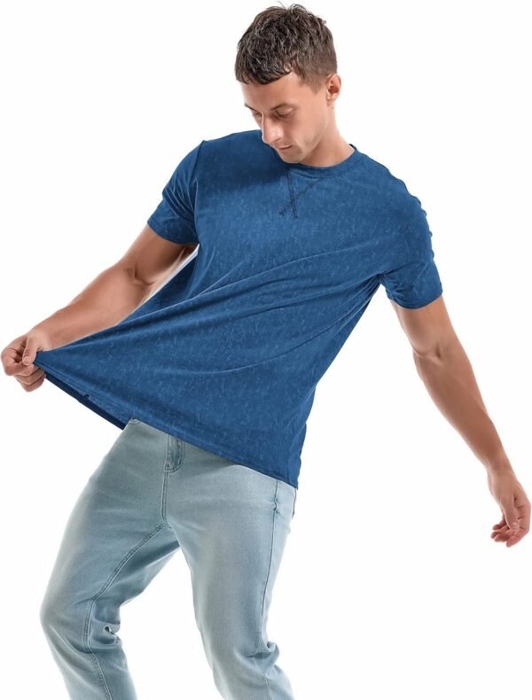 KLIEGOU Men's T-Shirts - Premium Cotton Crew Neck Tees S - 4...