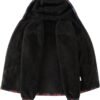 Men's Flannel Plaid Hooded Jackets Full Zip Sherpa Fleece Li...