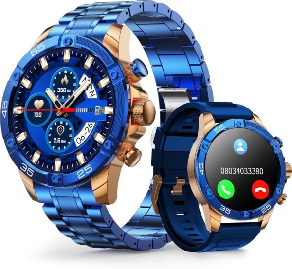 Smartwatch for Men 1.53-Inch Luxury Business Sports & Fitnes...