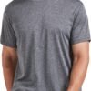 5 Pack Men's Dry Fit T Shirts Athletic Running Gym Workout S...