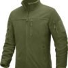 TACVASEN Men's Fleece Jacket Full Zip Winter Jacket Lightwei...