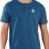 NORTHYARD Men's Henley Shirts Casual Short Sleeve Heavy Cott...