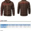 Mr.Stream Men's Outdoor Casual Vintage Long Sleeve Plaid Fla...